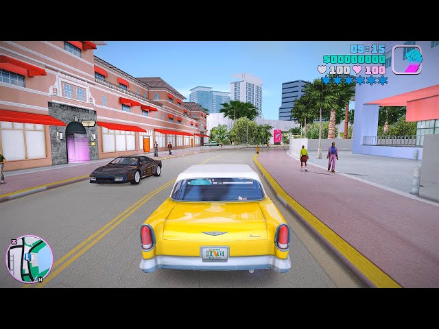 GTA: Vice City - 4K Ultra Graphics Gameplay Walkthrough - Part 1