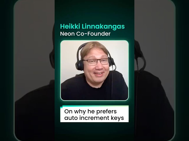 Heikki's Take on UUID vs. Auto-Increment for Primary Keys.