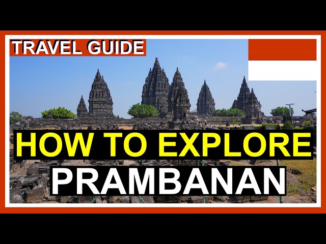 Prambanan Temple Yogyakarta 2019 - A Must See on Java Island Indonesia (in 4k)