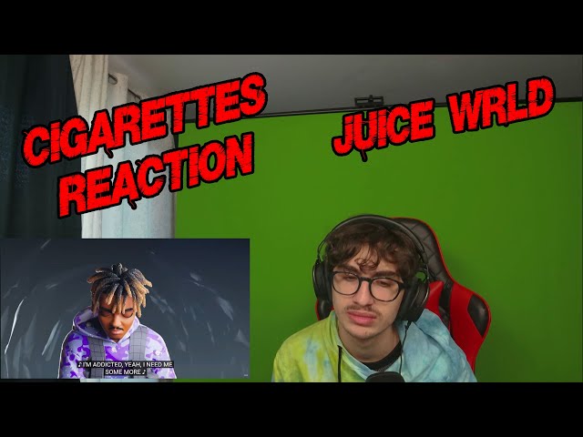 Juice WRLD - Cigarettes - Fighting Demons - Reaction -(Official Visualizer)