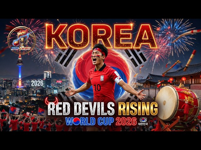 Red Devils Rising | South Korea Official World Cup 2026 Anthem( English + Korean)