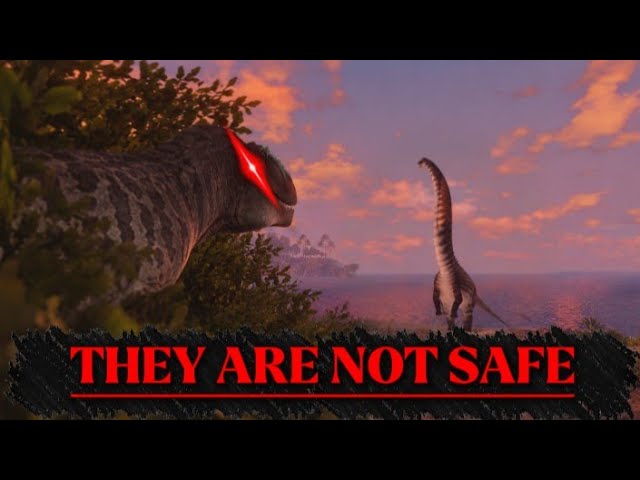 Dreadnoughtus hunts from Carcharodontosaurus || Prior Extinction Roblox