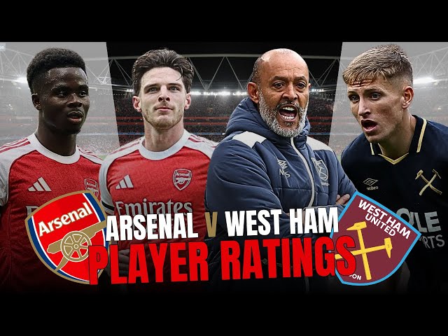 That Was Very Easy | Arsenal 2-0 West Ham | Player Ratings