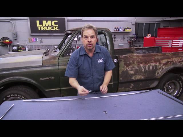 How to Replace and Install Front & Rear Glass in 1967-1972 Chevy Trucks - Kevin Tetz with LMC Truck