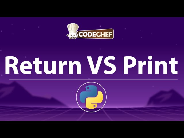 Python Functions: Print vs Return Explained | Beginners Must Know This!