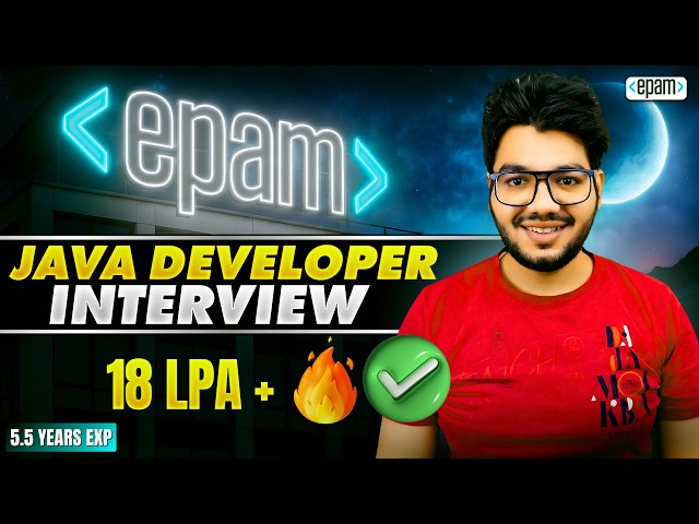 EPAM Java Developer Interview Experience 2026 | Real Questions + Coding Round