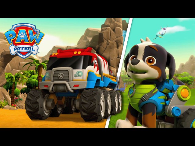 Meet Rex! (and the Dino Wilds!🌴🦕) | PAW Patrol Dino Rescues 🦖
