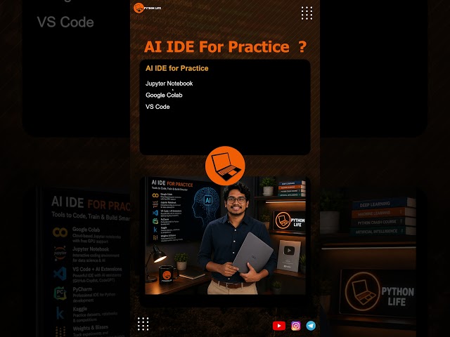 Best AI IDEs for Practice | Every AI Student Must Know These Tools | PythonLife