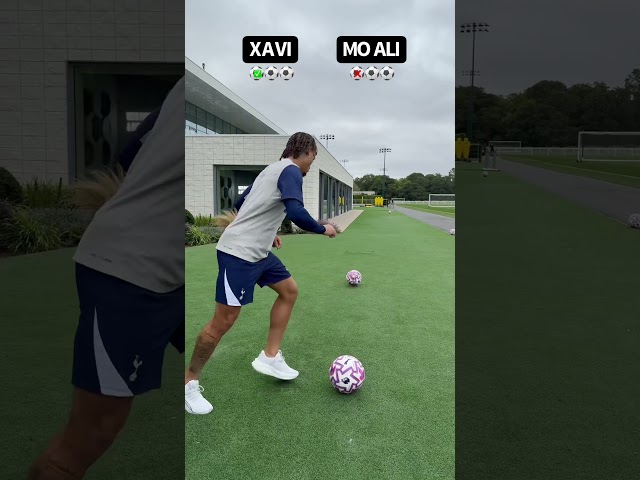 Moving target challenge 🎯 Xavi Simons vs Mo Ali 💪
