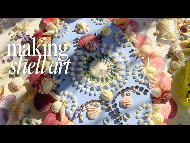 Shell Art: DIY wall art ideas with shells inspired by Lulu DK