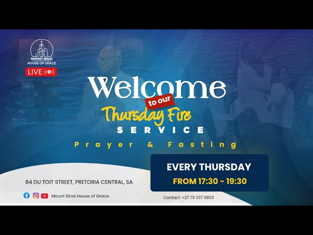 CULTE DE JEUDI 03/09/2026│LES TENEBRES NE REGNERONT PAS TOUJOURS│TRESOR MBUYI