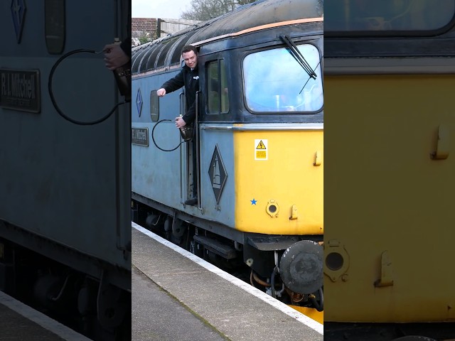 Diesel Loco Token Exhange | #railway #trains