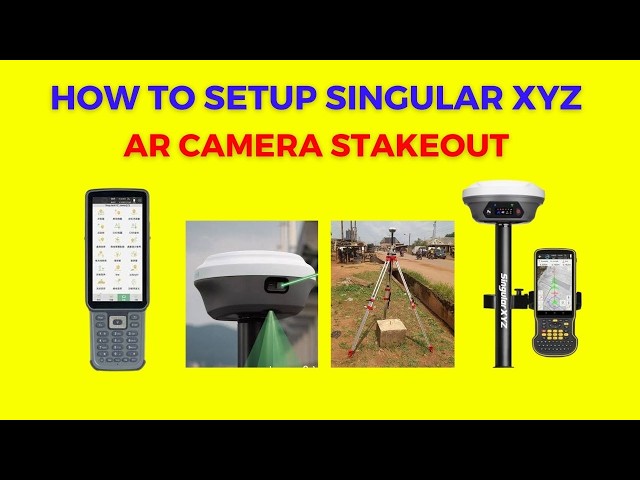 How To Setup Singular XYZ AR Camera For Stakeout