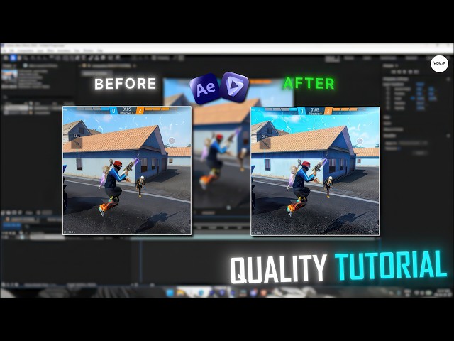 Free Fire HDR Sharpen Quality Tutorial For Pc | Adobe After Effects (2026) Part-2