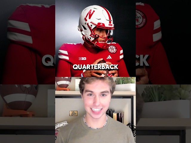 True FRESHMAN compared to MAHOMES🤯 #collegefootball #cfb #ncaa #nebraska #cornhuskers #gbr #bigten