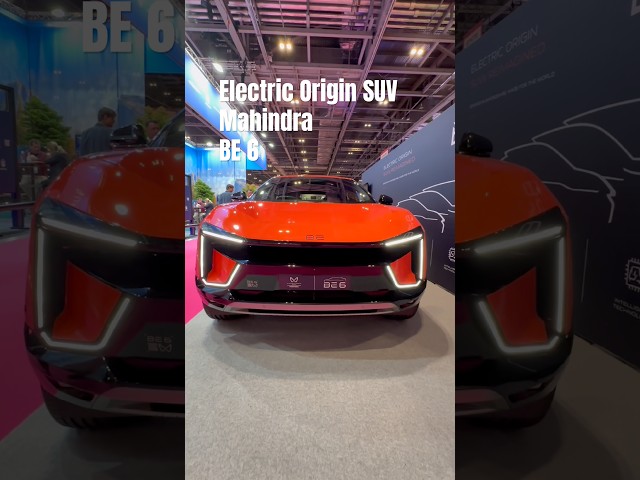 Electric Origin SUV Mahindra BE 6 #Move2026