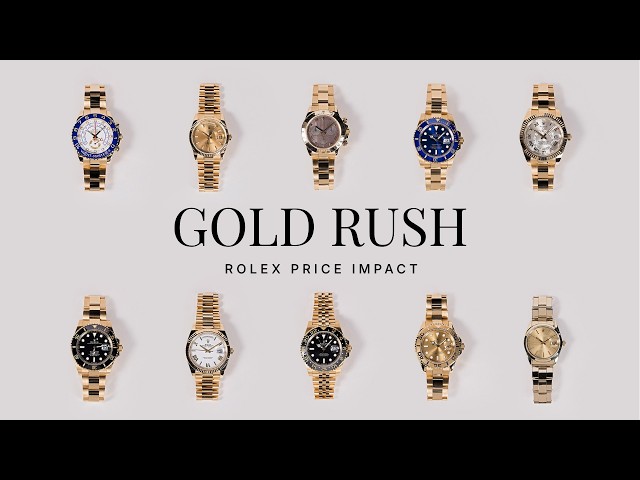 The Gold Rolex Era: Most Popular Models and How Gold Prices Are Shaping the Market