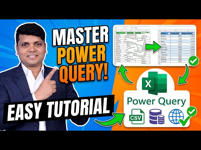 Power Query Tutorial for Beginners | Part 1 | What is Power Query & How It Works