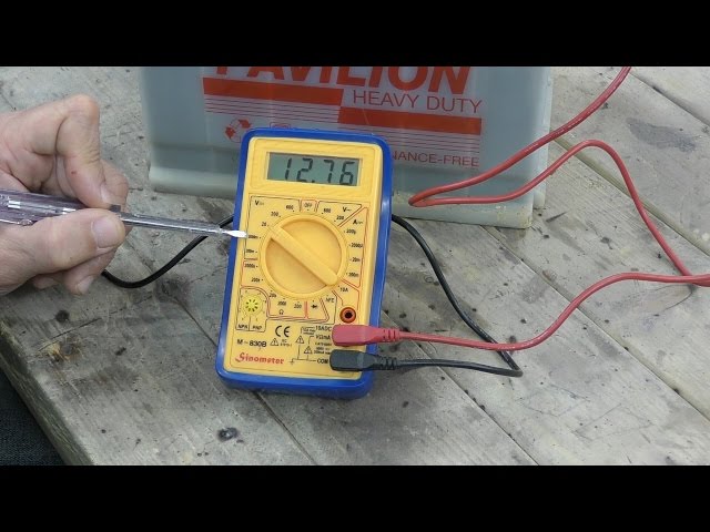Delboy's Garage, Simple Skills, # Multimeter.
