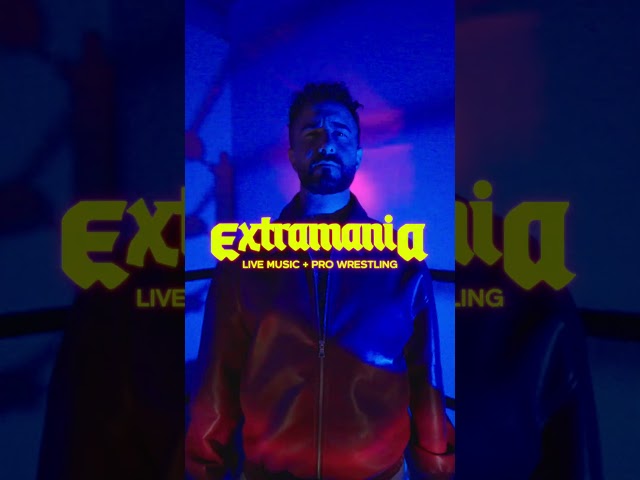 EXTRAMANIA is coming.Dance music. Pro wrestling. Pure chaos. #edm #prowrestling #wwe