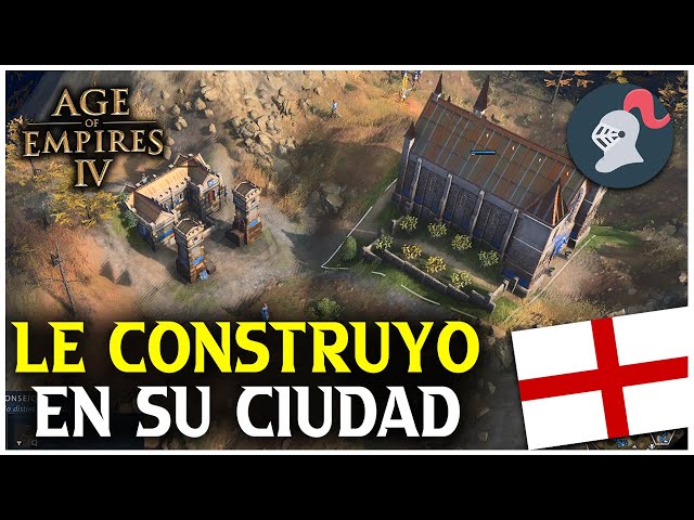 🧐 Le CONTRUYO la SALA DEL CONSEJO al lado | Age of Empires IV