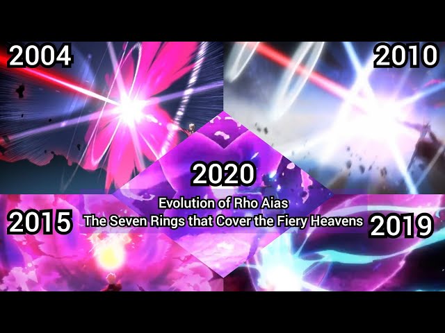 [ Fate-series ] Evolution of Rho Aias - The Seven Rings That Cover the Fiery Heavens