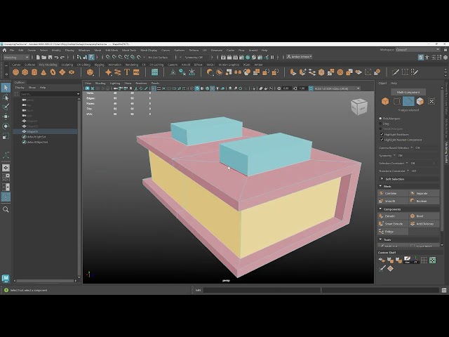 Maya in a Minute: Unwrapping Shape 3