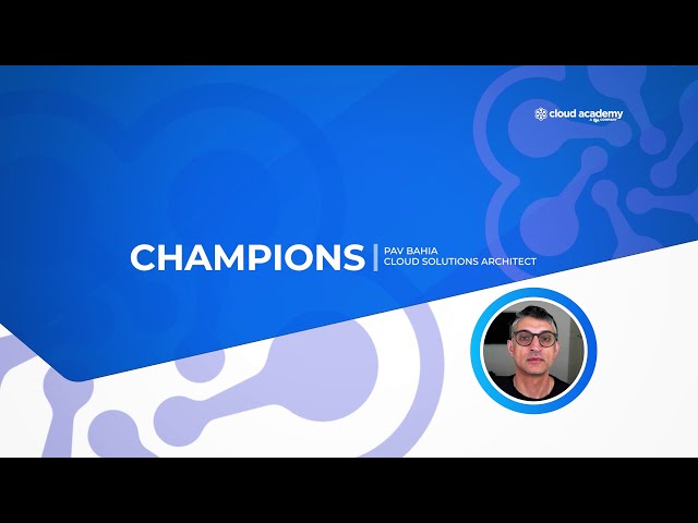 Cloud Academy Champions - Pav Bahia