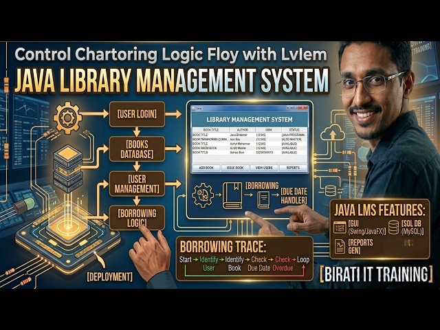 Java Library Management System Tutorial | Create a Library Management System in Java!
