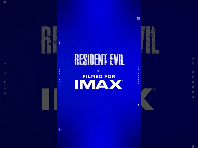 The hive is opening in IMAX. #ResidentEvil is the franchise’s first film to be #FilmedForIMAX