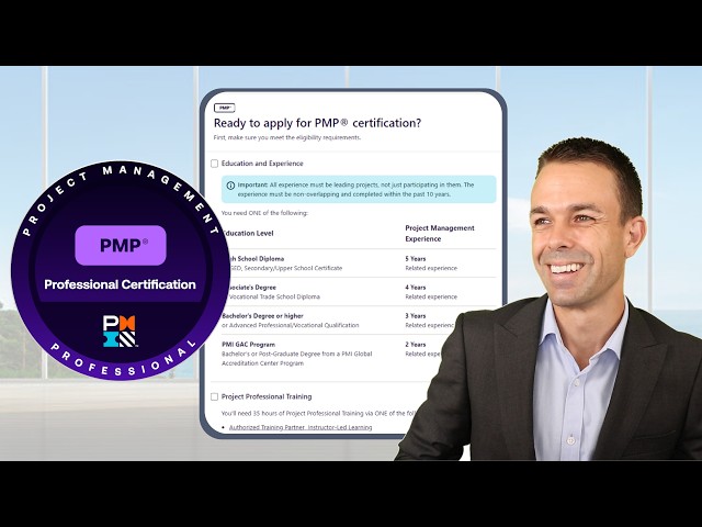 The PMP Application has changed! How to apply for the NEW PMP Exam