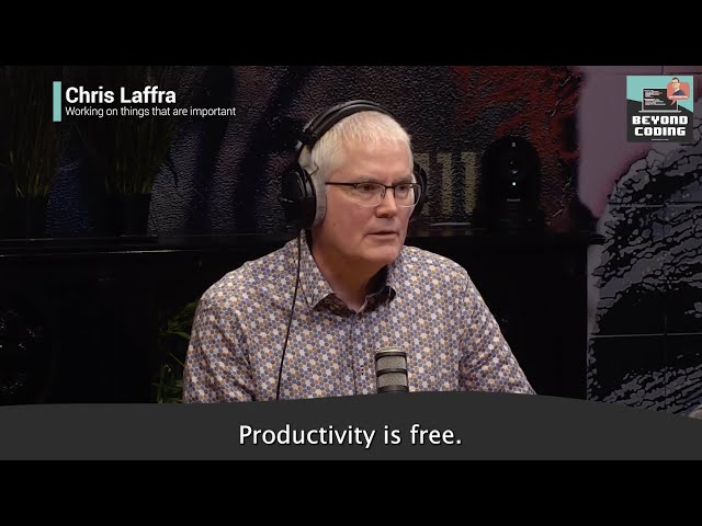 Beyond Coding E26   Chris Laffra Short Clip 2   Working on things that are important