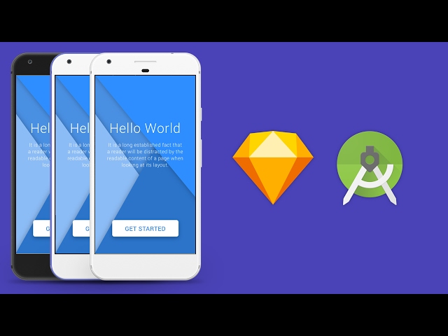 Splash Screen in Sketch App and Android Studio XML Tutorial