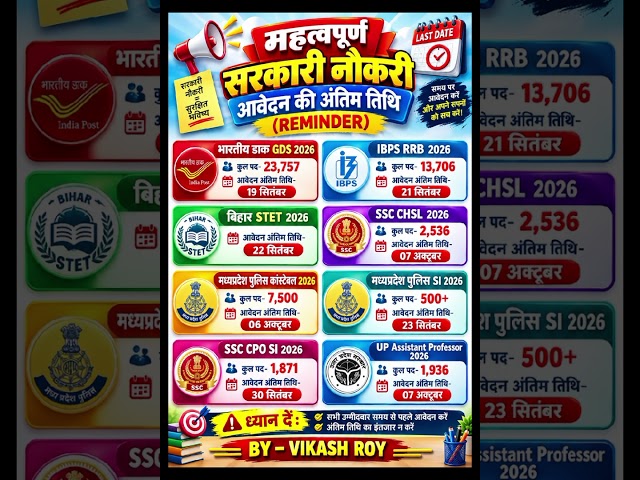 महत्वपूर्ण सरकारी नौकरी # #bpsc #biharexam #libraryscience #exampreparation #biharlibrarian2026