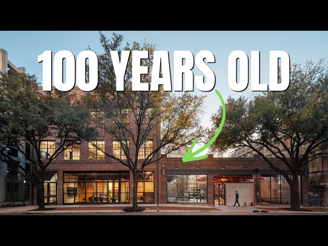 San Antonio’s Most Sustainable Office Is 100 Years Old