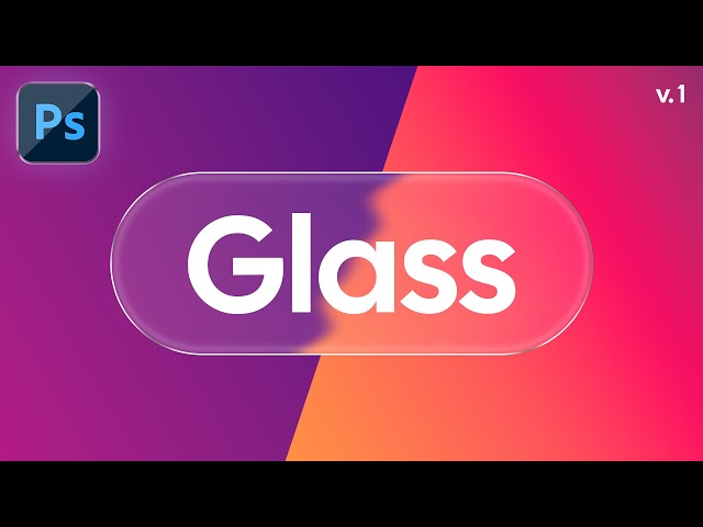 How to Create Glass Effect in Photoshop Tutorial (Easy)