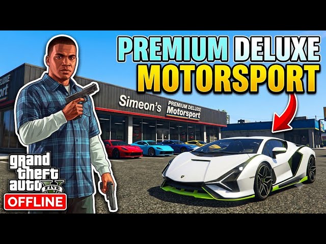 How to Install Premium Deluxe Motorsport in GTA 5 | Car Dealership Mod | Premium Deluxe Motorsport