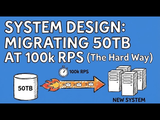 System Design: Migrating 50TB at 100k RPS (The Hard Way)