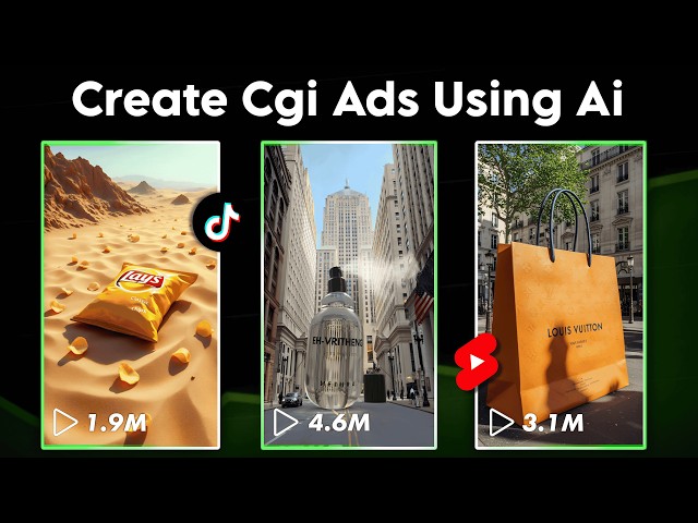 Create Professional CGI Ads with AI - Full Process Revealed!