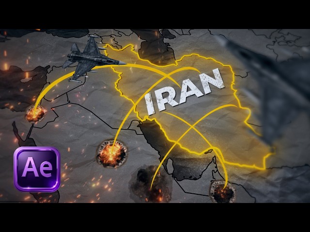 How To Make Map Animation Like Netflix Documentaries in After Effects (NO PLUGINS)
