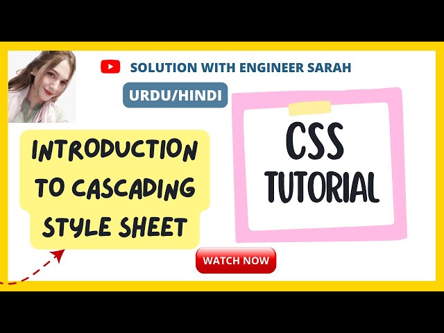 Learn CSS in 10 Minutes | | CSS Tutorial In Urdu | | HTML & CSS for beginners|| Easy.