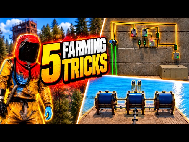 5 Farming Tricks Every Rust Player Should Know | Rust 2026 Farming Guide