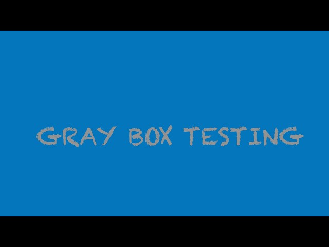 Software Testing  - Part 2 - Video 2