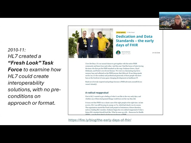 Introduction to Fast Healthcare Interoperability Resource (🔥FHIR) | MDEN