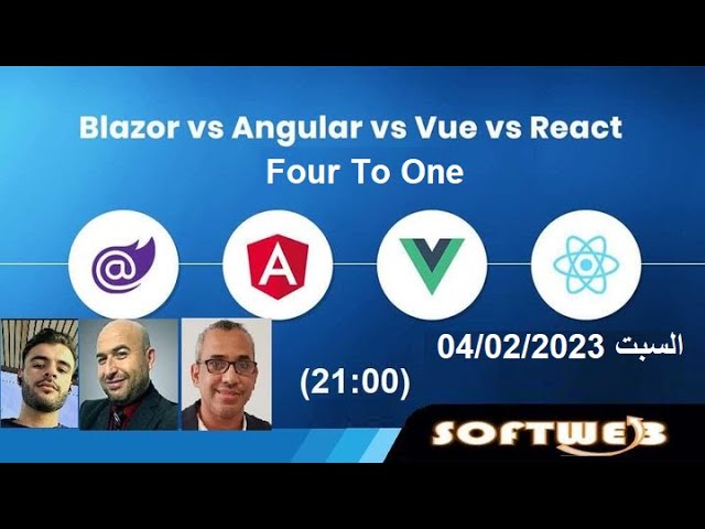 #Angular #React #Vue #Blazor  (2)