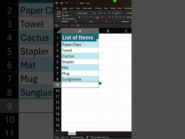Excel Hack: Create a Drop-down That Updates Automatically!