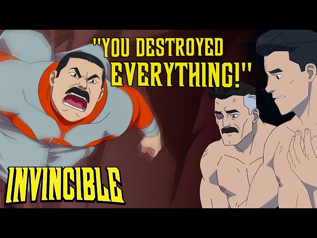 Omni-Man & Invincible Fight Thragg | Invincible Season 4