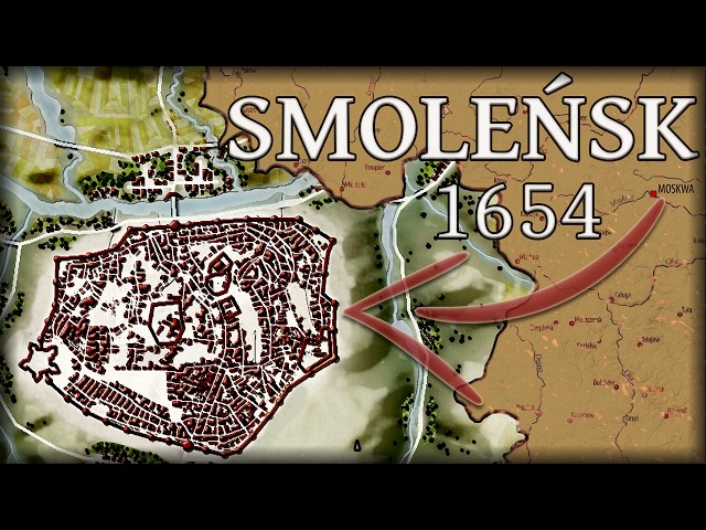 Jak utracono kluczową twierdzę Rzeczpospolitej? Oblężenie Smoleńska 1654. #historia