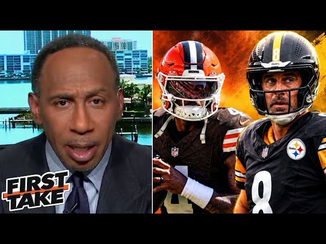 FIRST TAKE | "Rodgers vs. Watson Defines Steelers-Browns" - Stephen A. previews Week 4