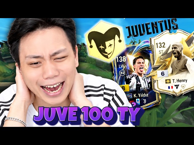 BUILDING THE STRONGEST 100 BILLION JUVENTUS SQUAD FOR THE PRICE WITH JUST 1 EVENT LOOP | TÙNG BÙI...